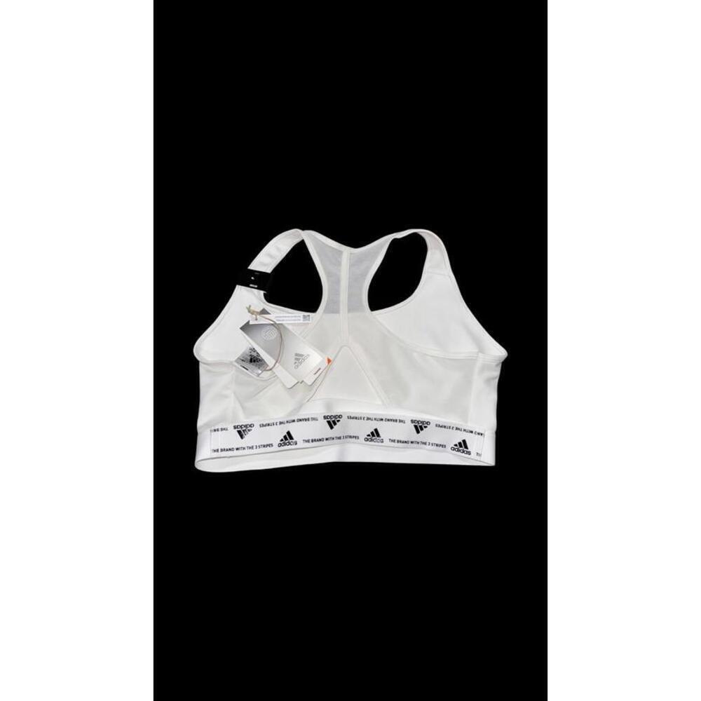 Adidas Women's Powerreact Training Medium Support Size MDD White New - Picture 4 of 4